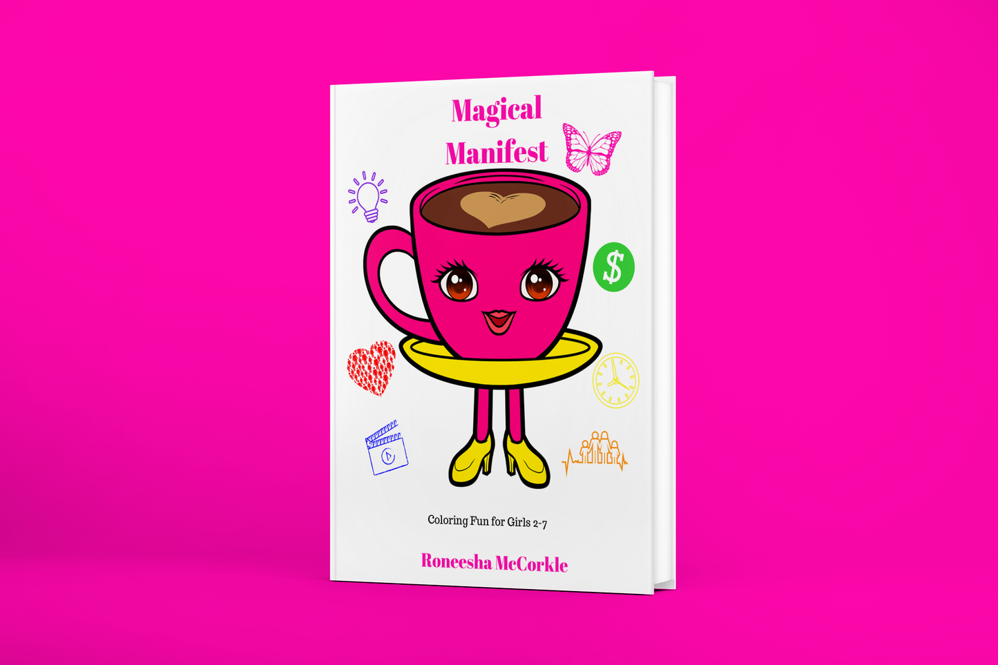 Magical Manifest Coloring Fun for Girls 2-7